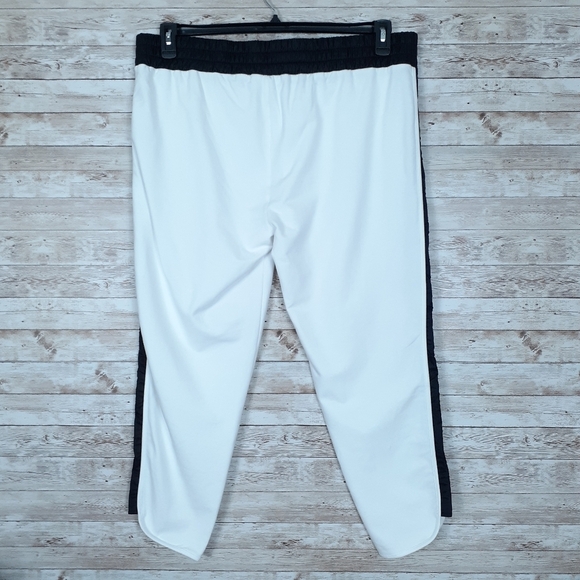 DKNY Sport Womens Joggers XL WHite Black 708 - Picture 3 of 6